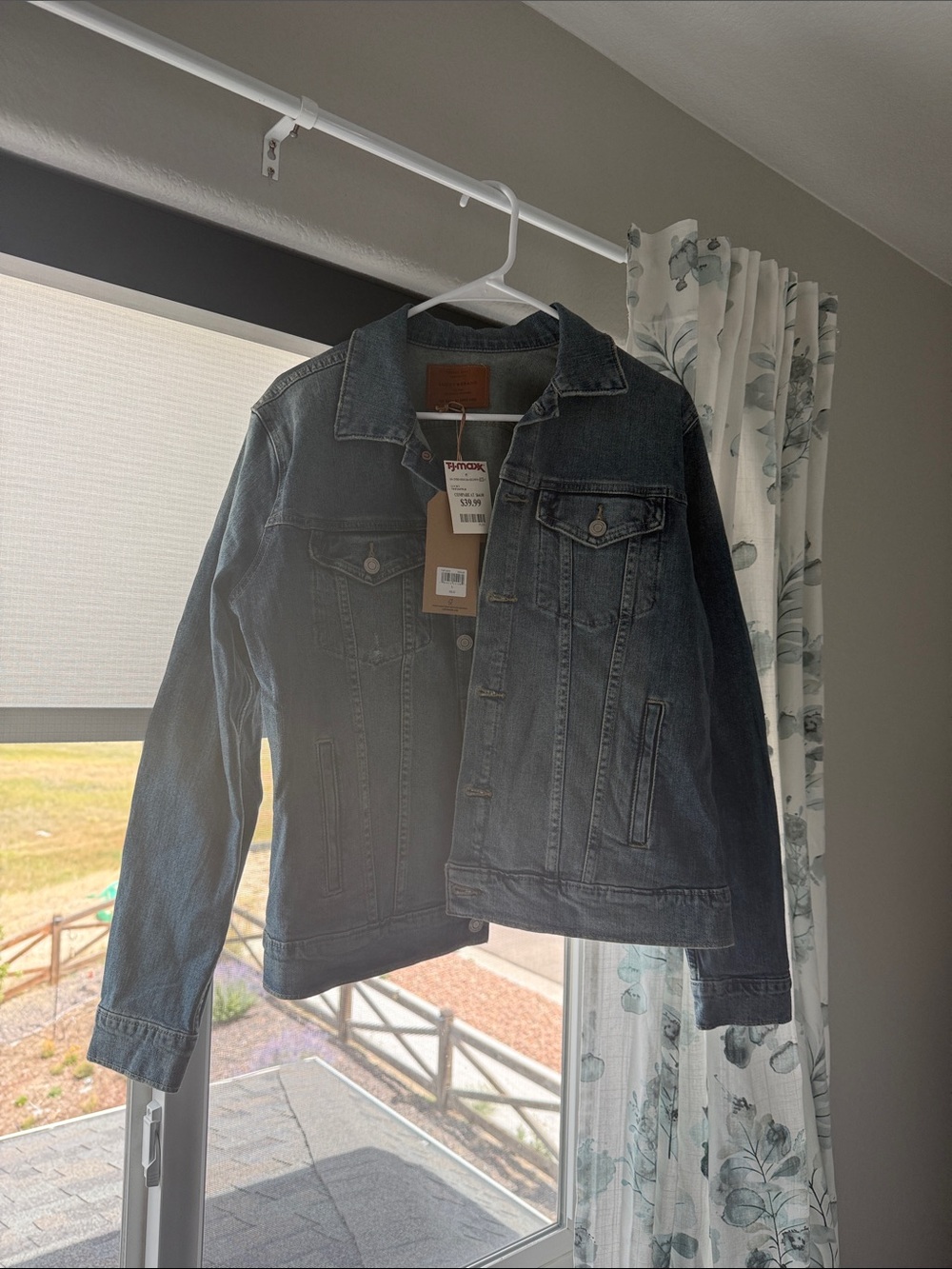 Lucky Brand Boys' Dark Blue Denim Jacket